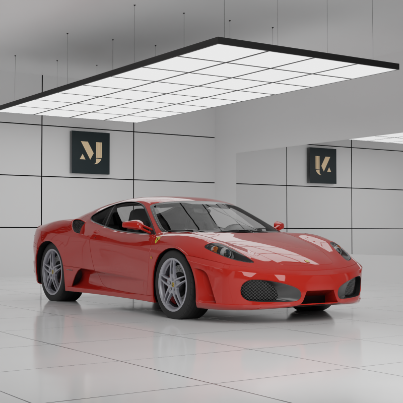 Ferrari F430 3Dモデル .c4d .max .obj .3ds .fbx .stl .blend 