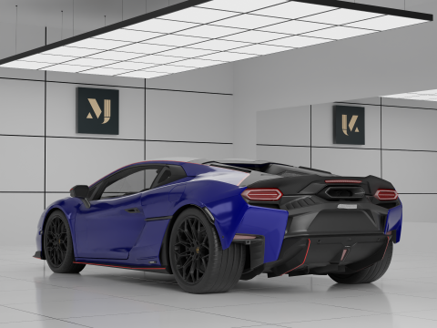Car Temerario Modèle 3D