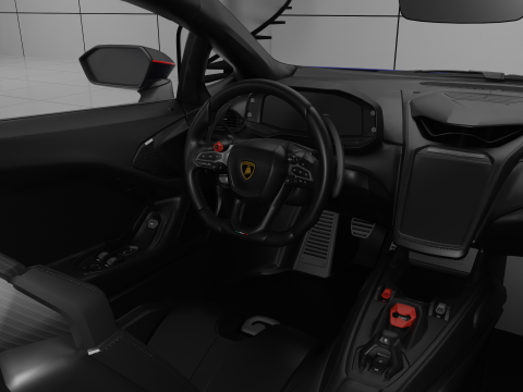 Car Temerario Modèle 3D