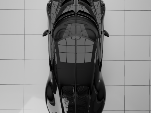 Bugatti La Voiture Noire Modelo 3D