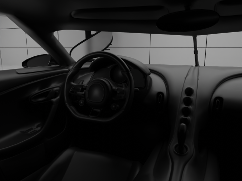 Bugatti La Voiture Noire Modelo 3D