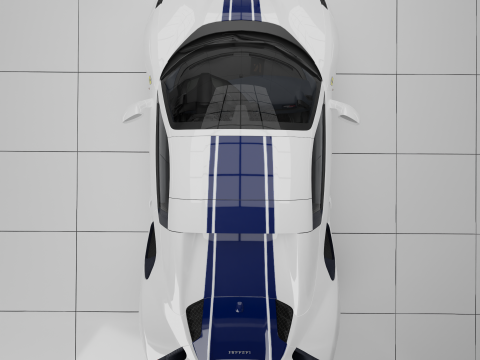 Ferrari 488 Pista Spider 3D Модель