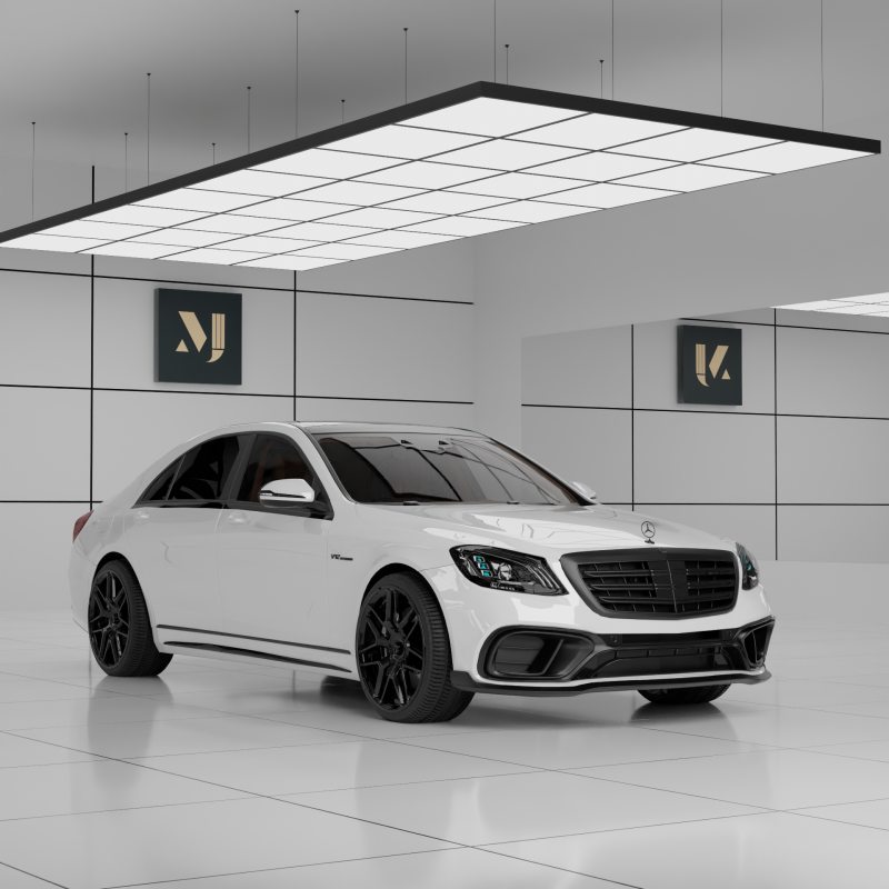 Mersedes-Benz s65 w222 3D Model .c4d .max .obj .3ds .fbx .stl .blend 