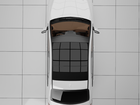 Mersedes-Benz s65 w222 3D Model
