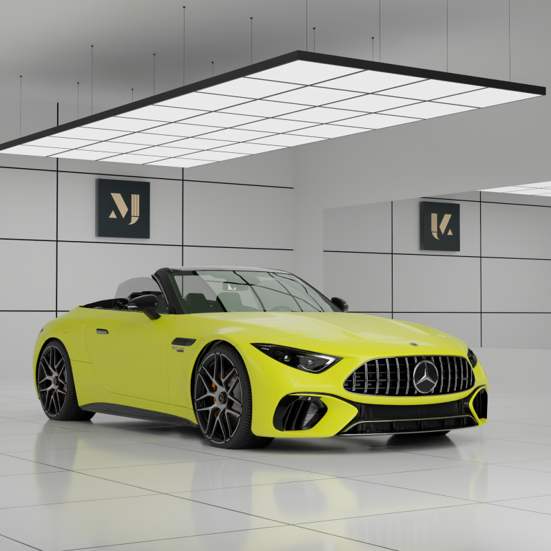 Mersedes-Benz SL63 AMG 3Dモデル .c4d .max .obj .3ds .fbx .stl .blend 