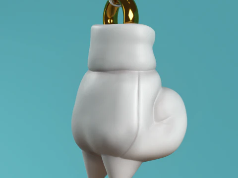 Fan Art Sonic Series - Keychain Collection 3D Print Model