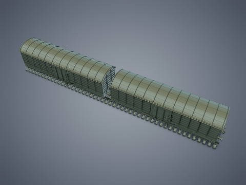 Box Car 3D Model