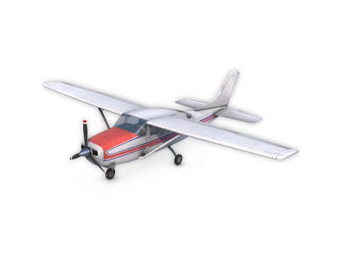 Cessna 206 Stationair Model 3D
