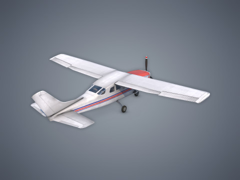 Cessna 206 Stationair 3D 모델