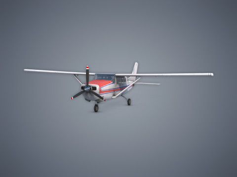 Cessna 206 Stationair 3D 모델