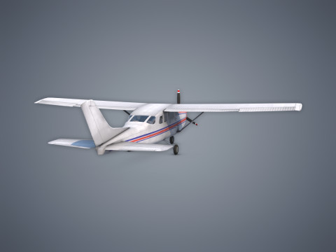 Cessna 206 Stationair 3D 모델