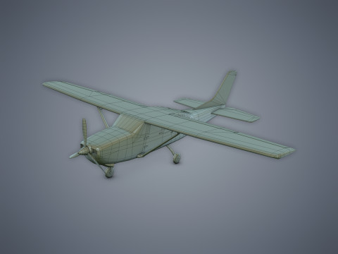 Cessna 206 Stationair 3D 모델