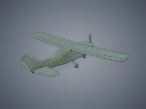 Cessna 206 Stationair 3D 모델