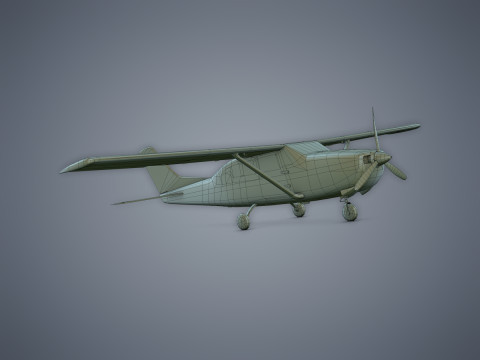 Cessna 206 Stationair 3D 모델