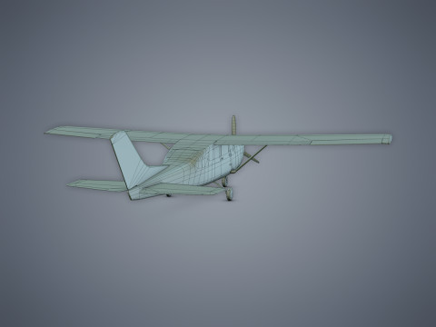 Cessna 206 Stationair 3D 모델