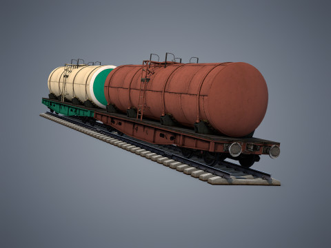 Tank wagon 3Dモデル
