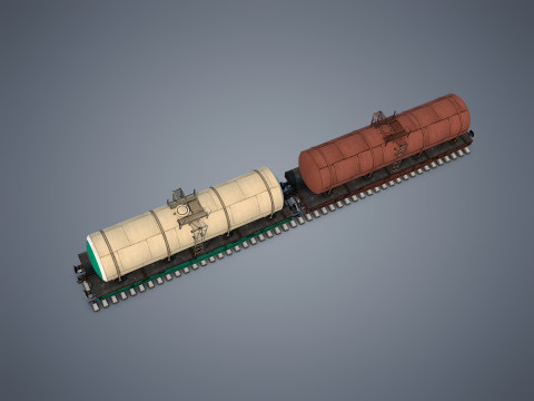 Tank wagon 3Dモデル