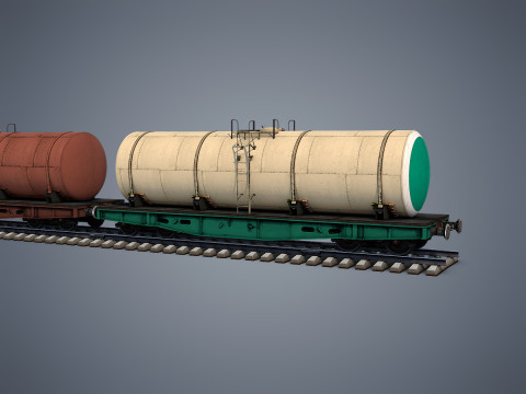 Tank wagon 3Dモデル