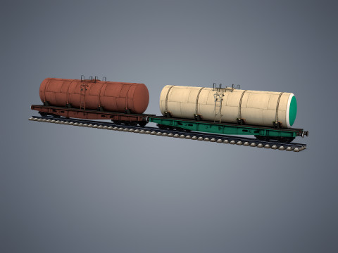 Tank wagon 3Dモデル