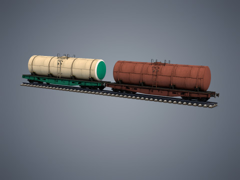 Tank wagon 3Dモデル