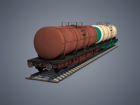 Tank wagon 3Dモデル