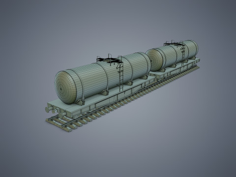 Tank wagon 3Dモデル