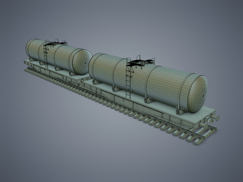 Tank wagon 3Dモデル