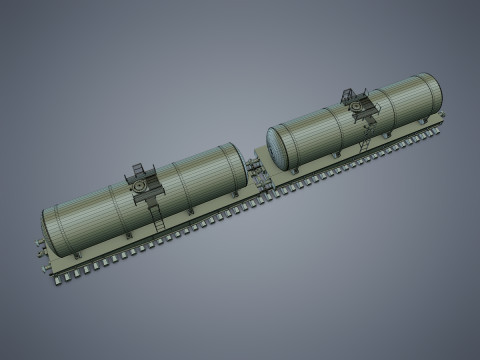 Tank wagon 3Dモデル