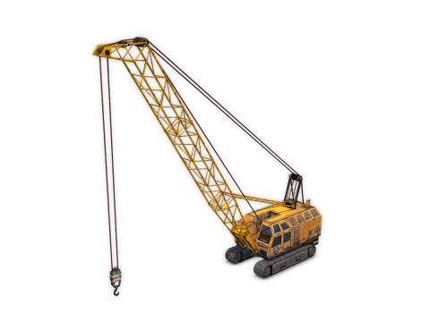 Crawler Crane Modello 3D