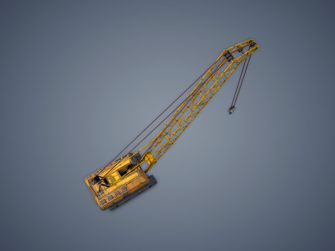 Crawler Crane Modello 3D