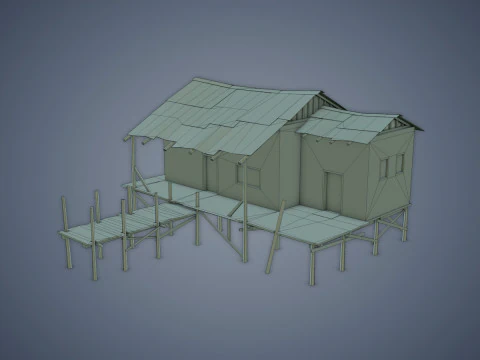 Haus 3D Modell