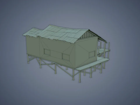 Haus 3D Modell
