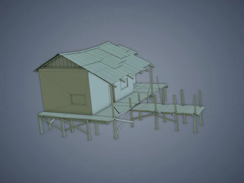 Haus 3D Modell
