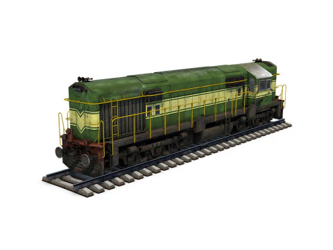 Locomotiva Modello 3D