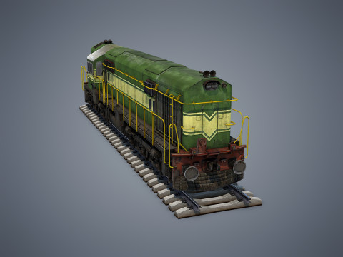 Locomotive 3D Модель