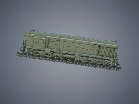 Locomotive 3D Модель