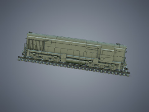 Locomotive 3D Модель