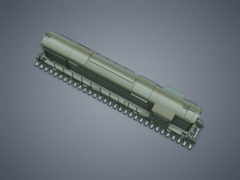 Locomotive 3D Модель