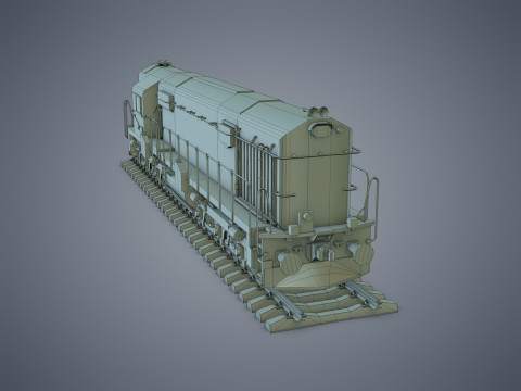 Locomotive 3D Модель