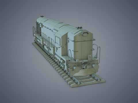 Locomotive 3D Модель