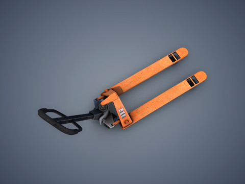 Pallet Jack 3D मॉडल