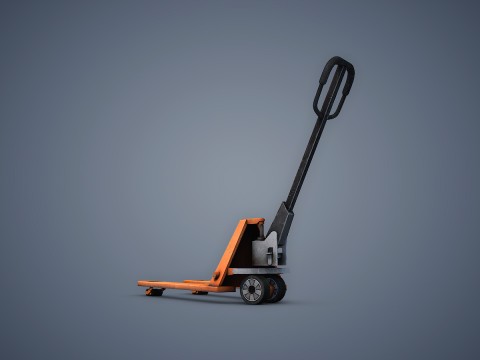 Pallet Jack 3D मॉडल