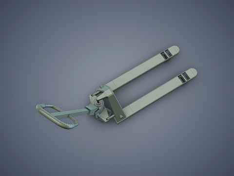 Pallet Jack 3D मॉडल