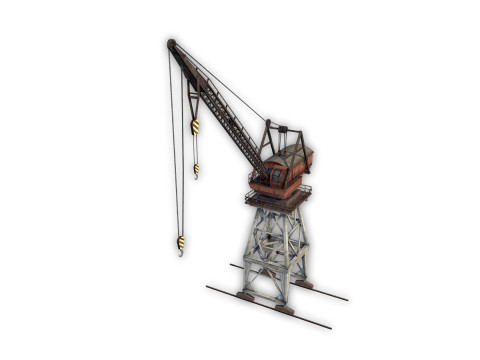Port Crane 3Dモデル