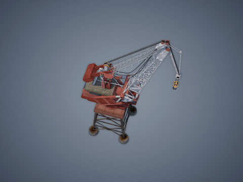 Port Crane 3Dモデル