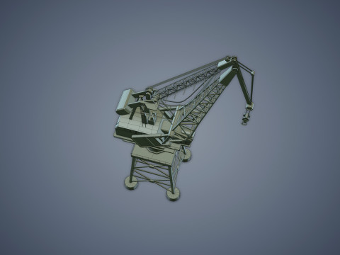 Port Crane 3Dモデル