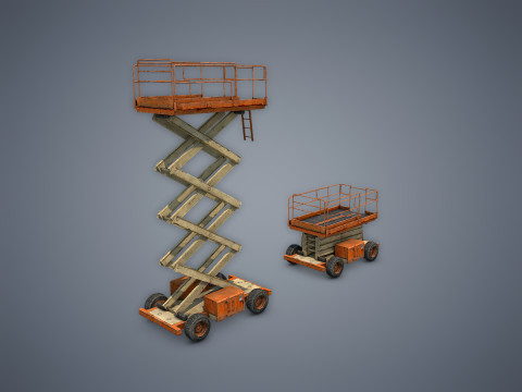 Scissor Lift 3D 모델