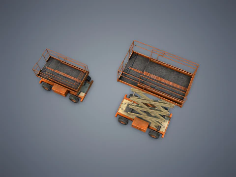 Scissor Lift 3D Model