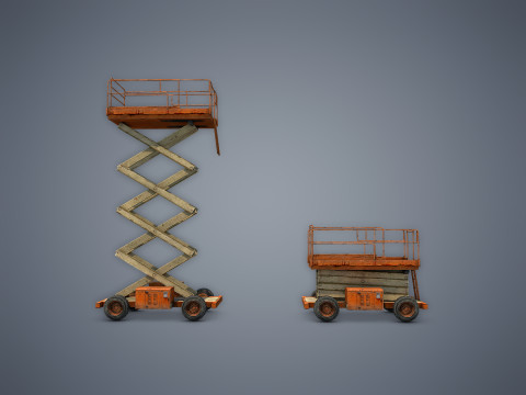 Scissor Lift 3D 모델