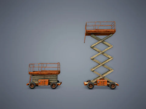Scissor Lift 3D Model